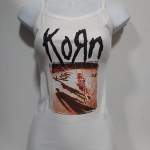 Korn tank top self titled ribbed numetal deftones tool slipkno…